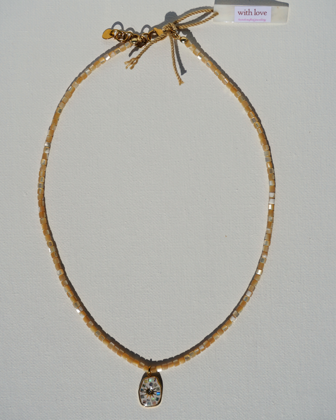 Mosaic Shell Necklace