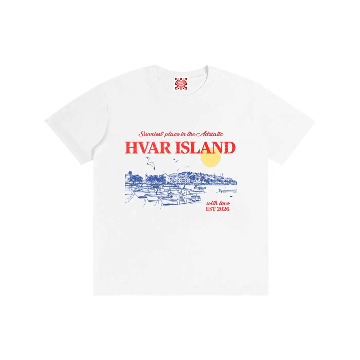 Hvar Sunniest Place Tee