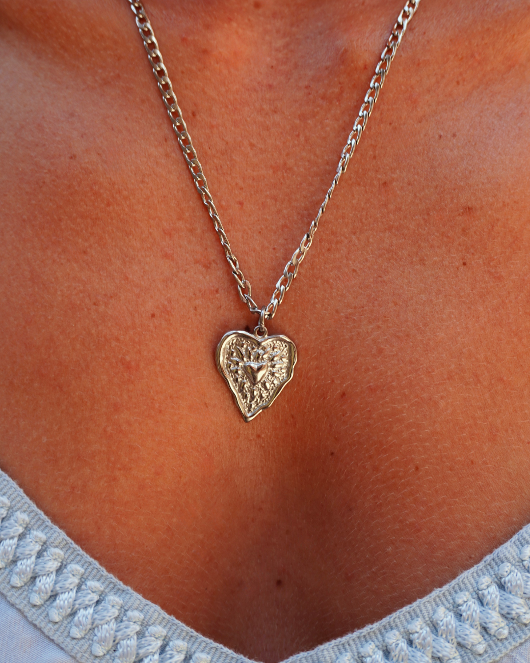 Heart Pendant Silver