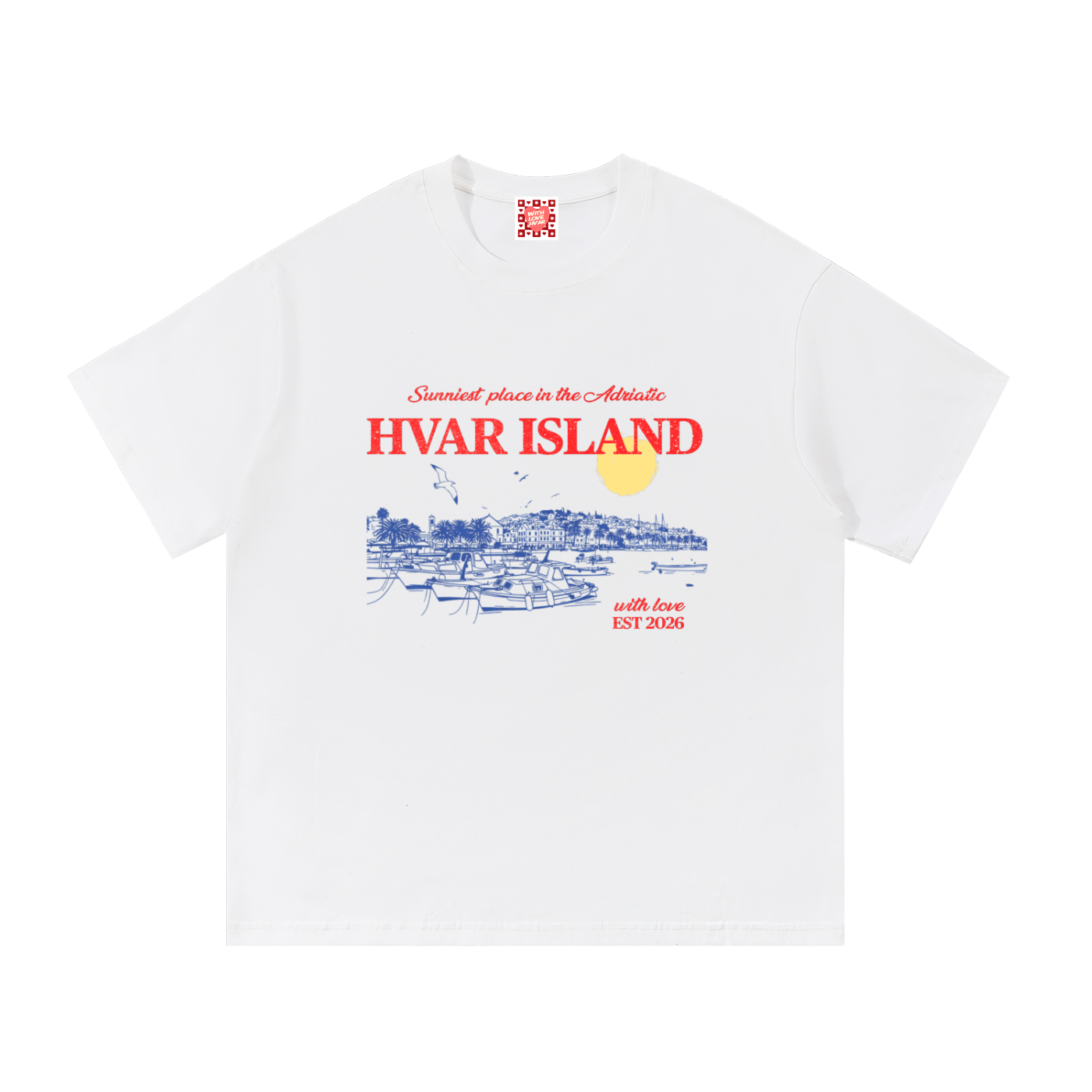 Oversized Deluxe Sunniest Place Tee