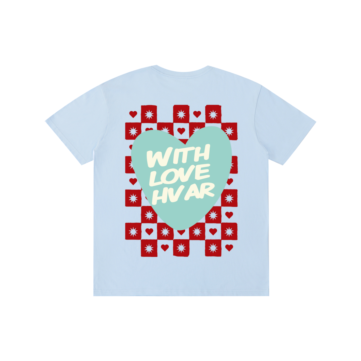 With Love Hvar Blue Heart