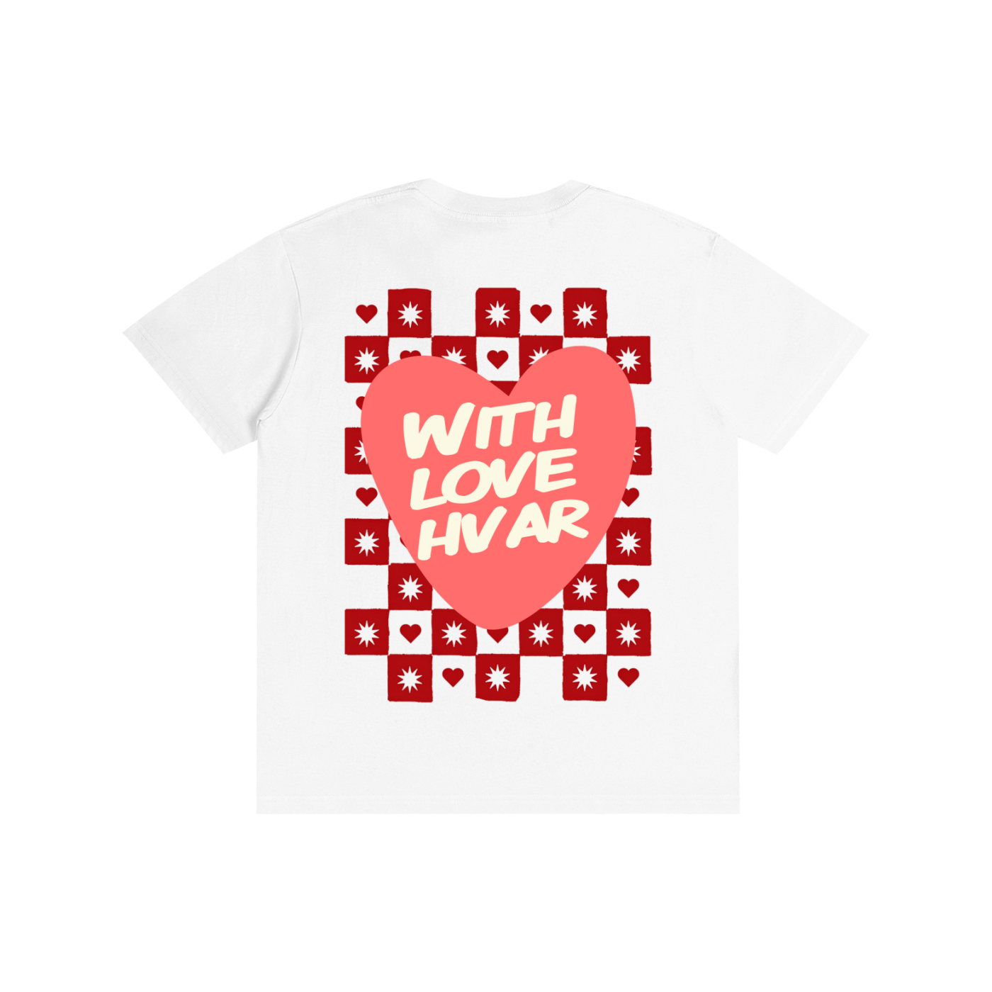 With Love Hvar Pink Heart