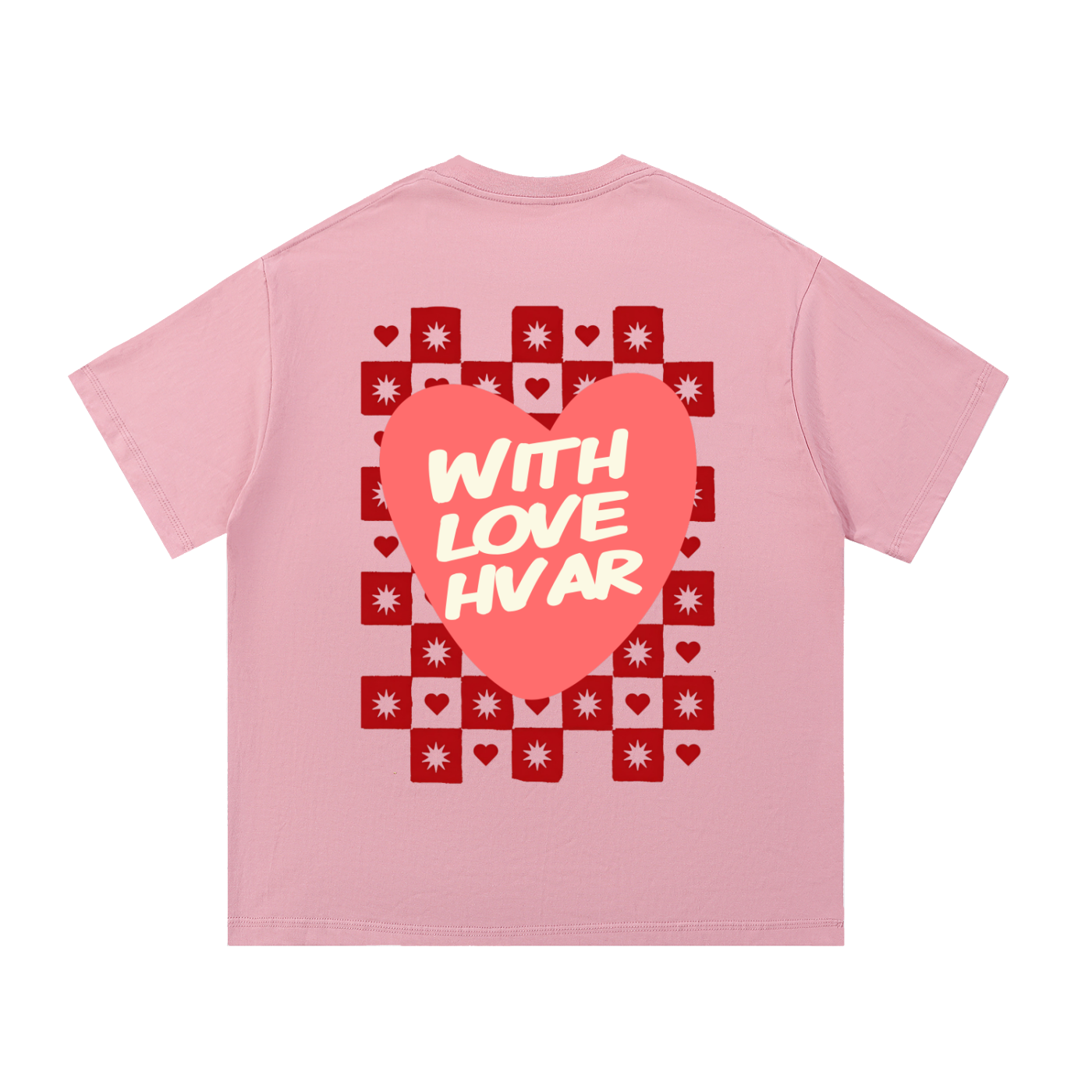 Oversized Deluxe With Love Hvar Pink