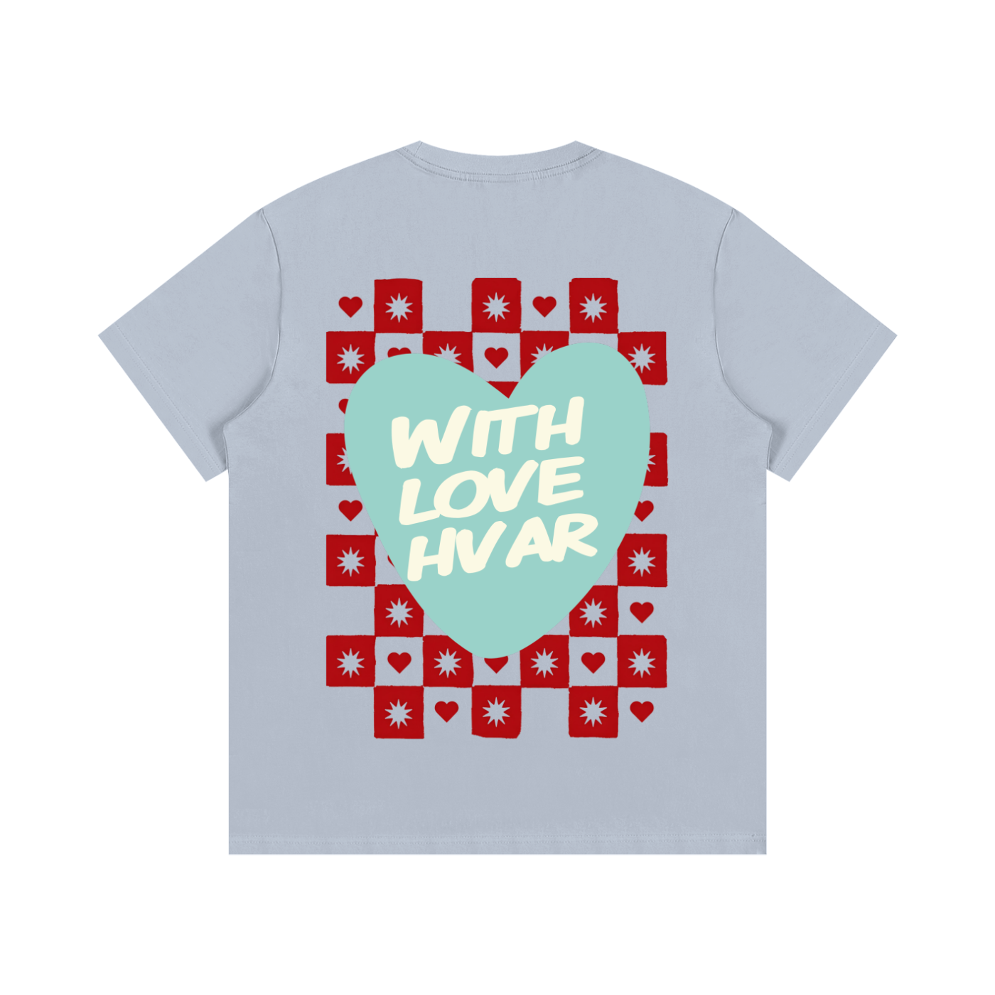 With Love Hvar Blue Heart