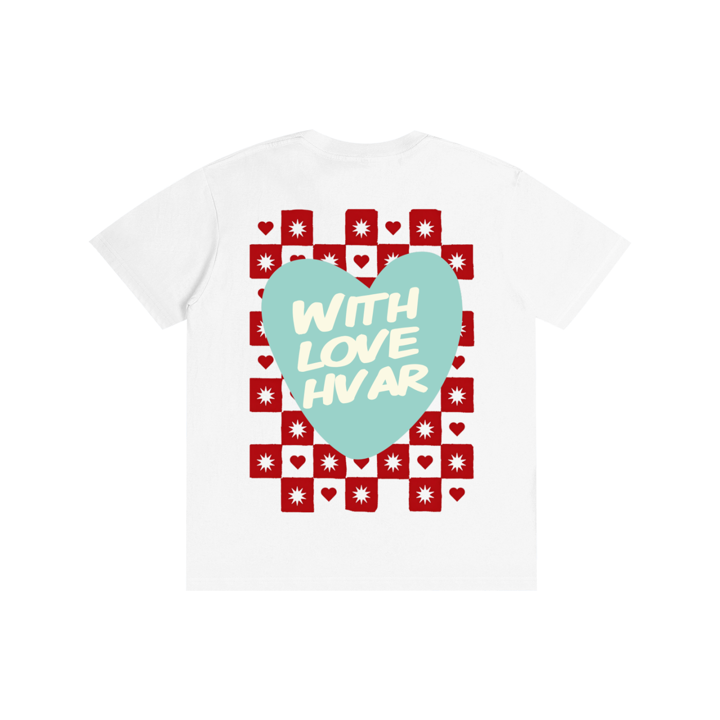 With Love Hvar Blue Heart