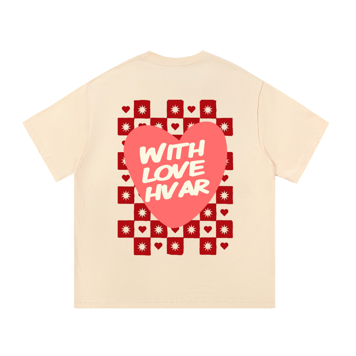 Oversized Deluxe With Love Hvar Pink