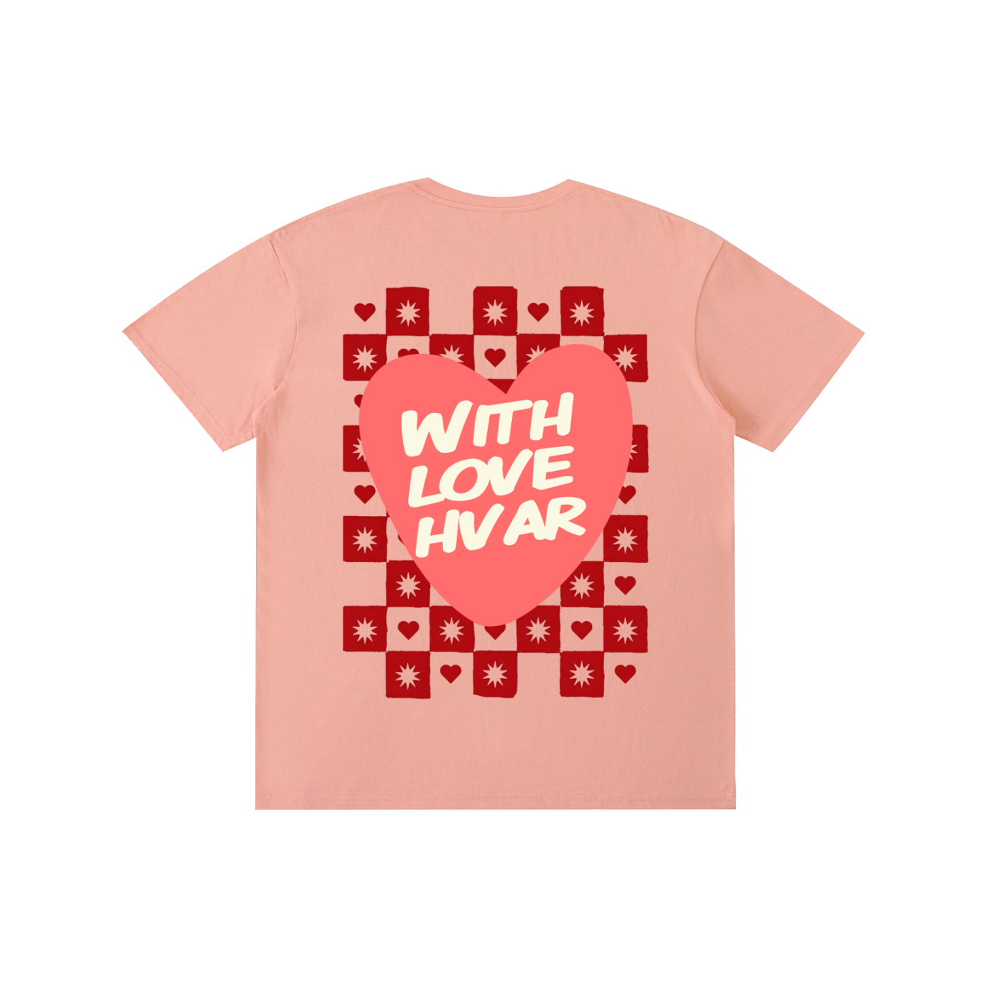 With Love Hvar Pink Heart