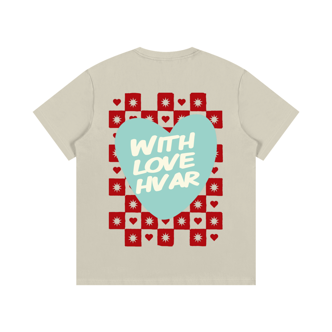 With Love Hvar Blue Heart