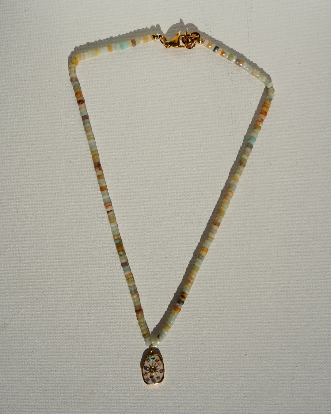 Flower Amazonite Necklace