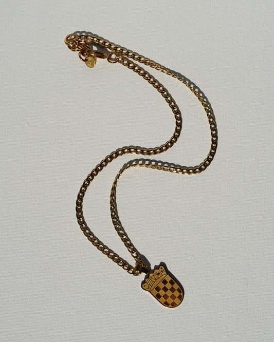 Grb Pendant Necklace Gold - PREORDER